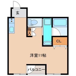 近鉄四日市駅 徒歩5分 5階の物件間取画像